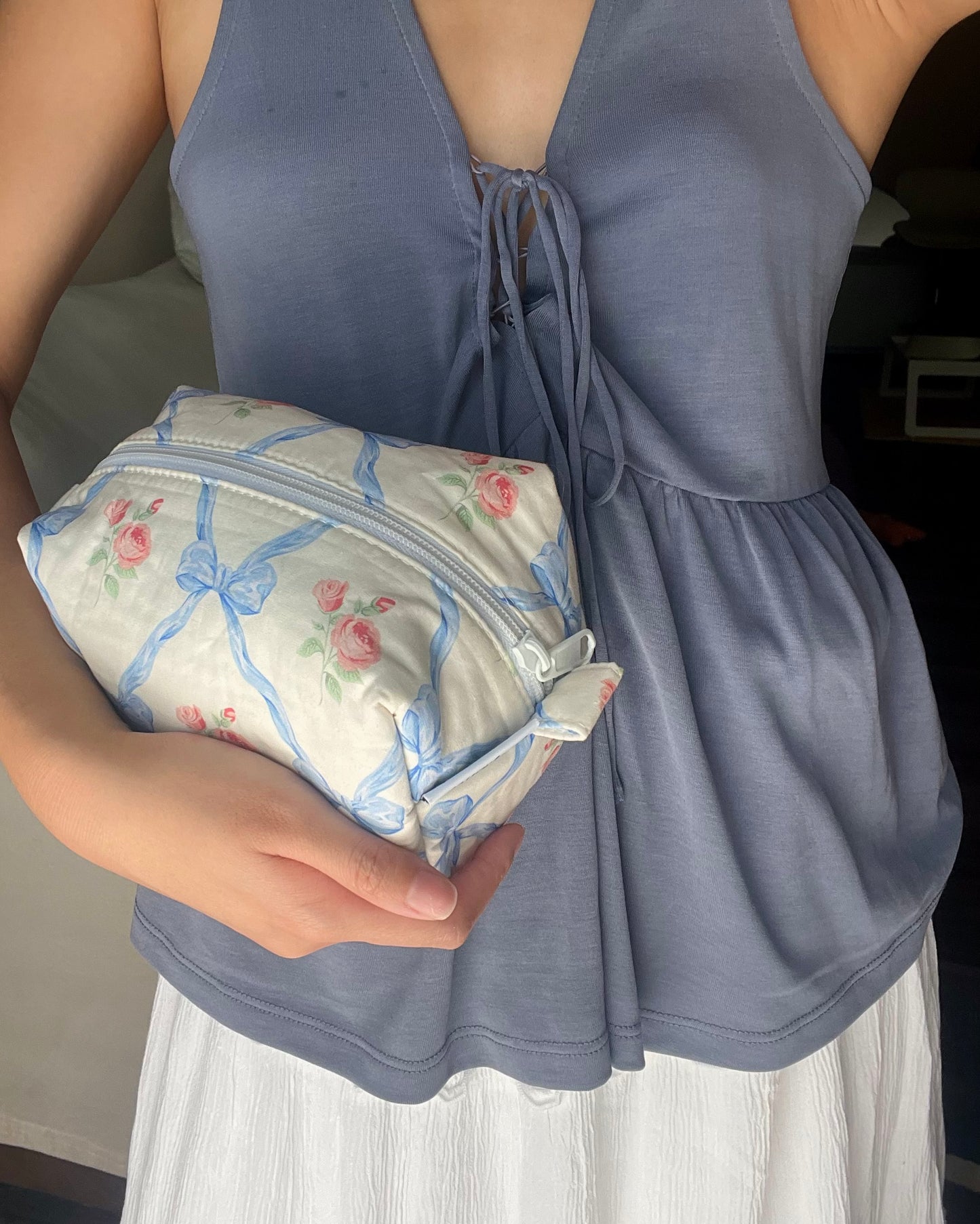 FRENCH BLUE POUCH