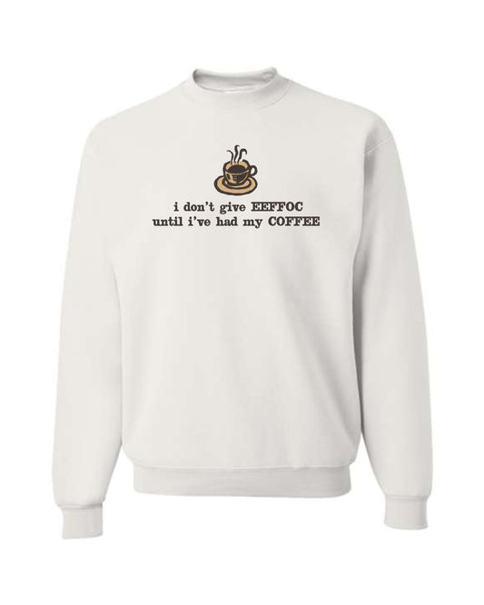 COFFEE CREWNECK