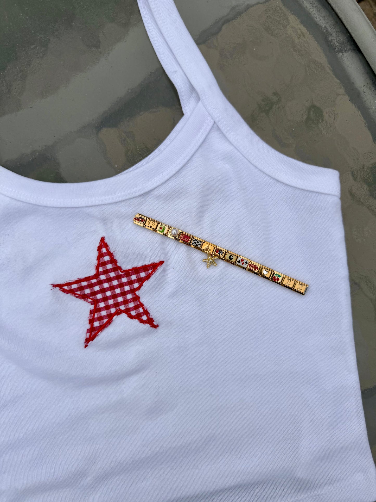 PATCHWORK STAR TANK