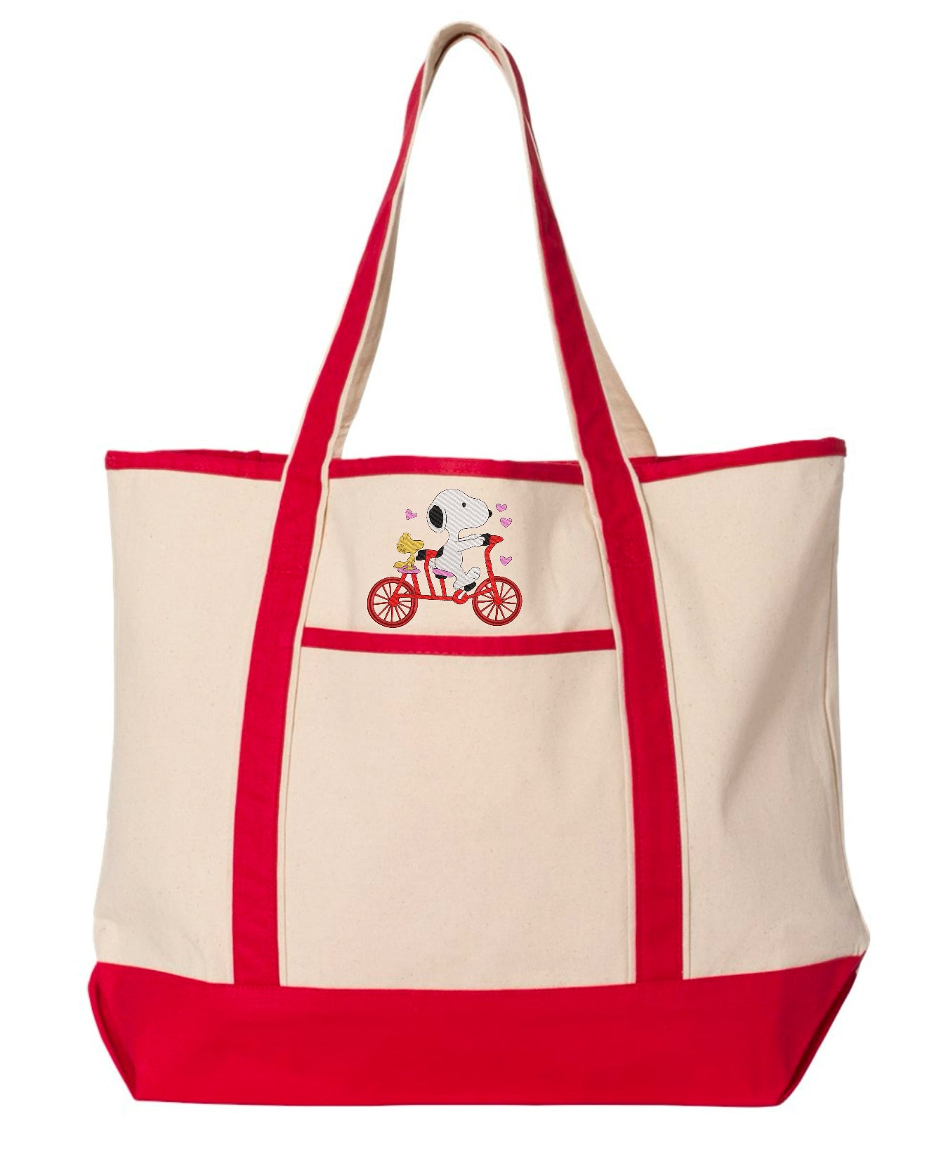 SNOOPY & WOODSTOCK CANVAS TOTE