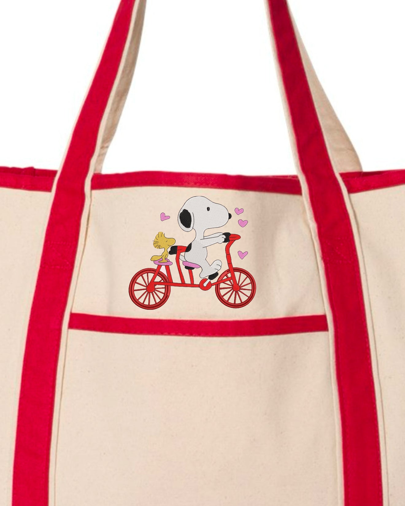 SNOOPY & WOODSTOCK CANVAS TOTE