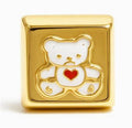 Teddy Bear Italian Charm Italian charm bracelet link in stainless steel