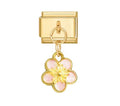 MINI FLOWER PENDANT ITALIAN CHARM