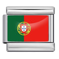 PORTUGAL FLAG ITALIAN CHARM