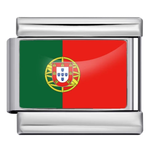 PORTUGAL FLAG ITALIAN CHARM