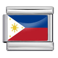 PHILIPPINES FLAG ITALIAN CHARM