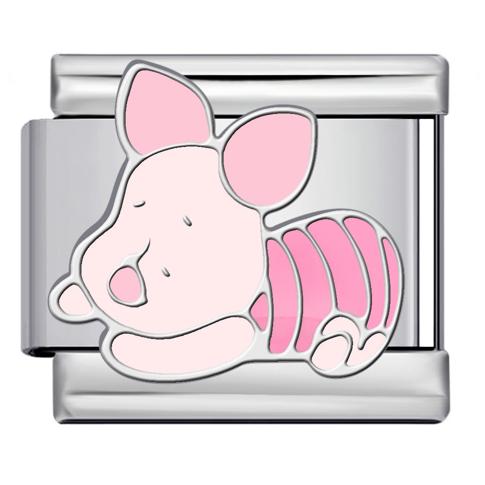 CARTOON PIG ITALIAN CHARM