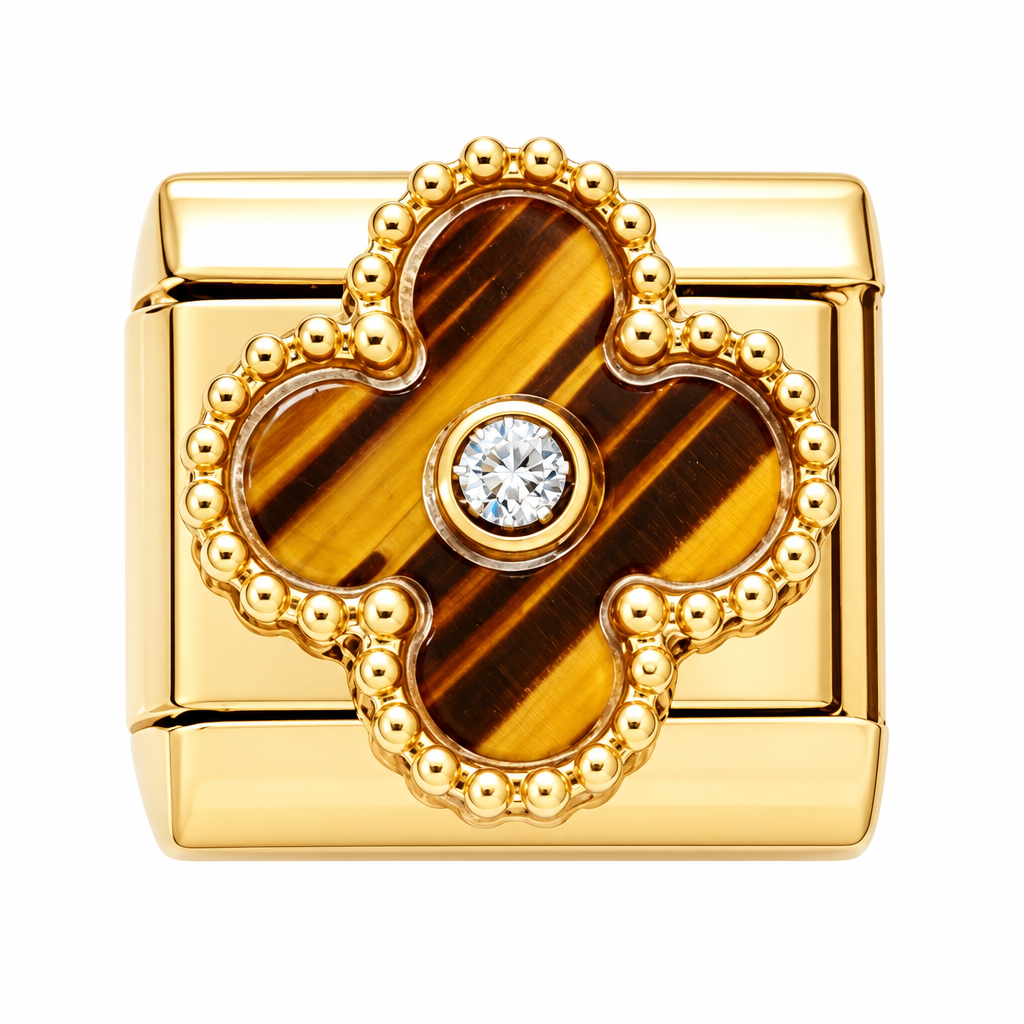 3D CLOVER ITALIAN CHARM