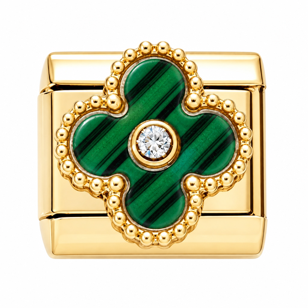 3D CLOVER ITALIAN CHARM