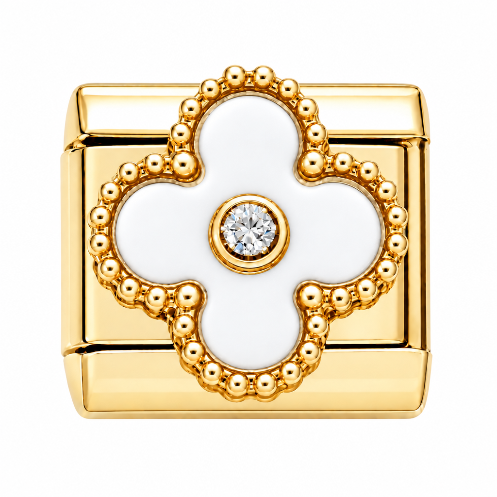 3D CLOVER ITALIAN CHARM