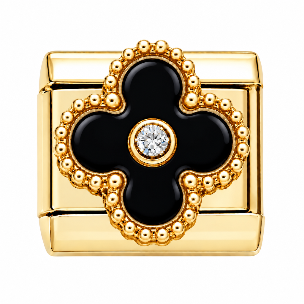 3D CLOVER ITALIAN CHARM