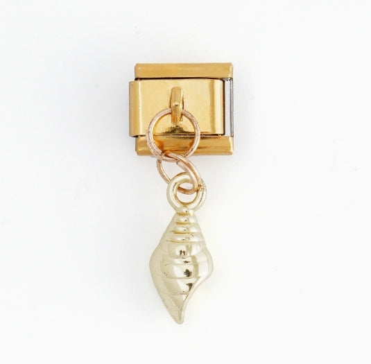 CONCH SHELL PENDANT ITALIAN CHARM