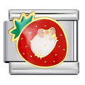STRAWBERRY KITTY ITALIAN CHARM