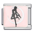 SAILOR MOON SILHOUETTE ITALIAN CHARM
