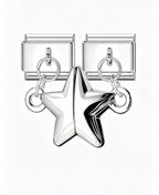 MAGNETIC STAR PENDANT ITALIAN CHARM