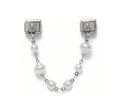 PEARL CHAIN PENDANT ITALIAN CHARM