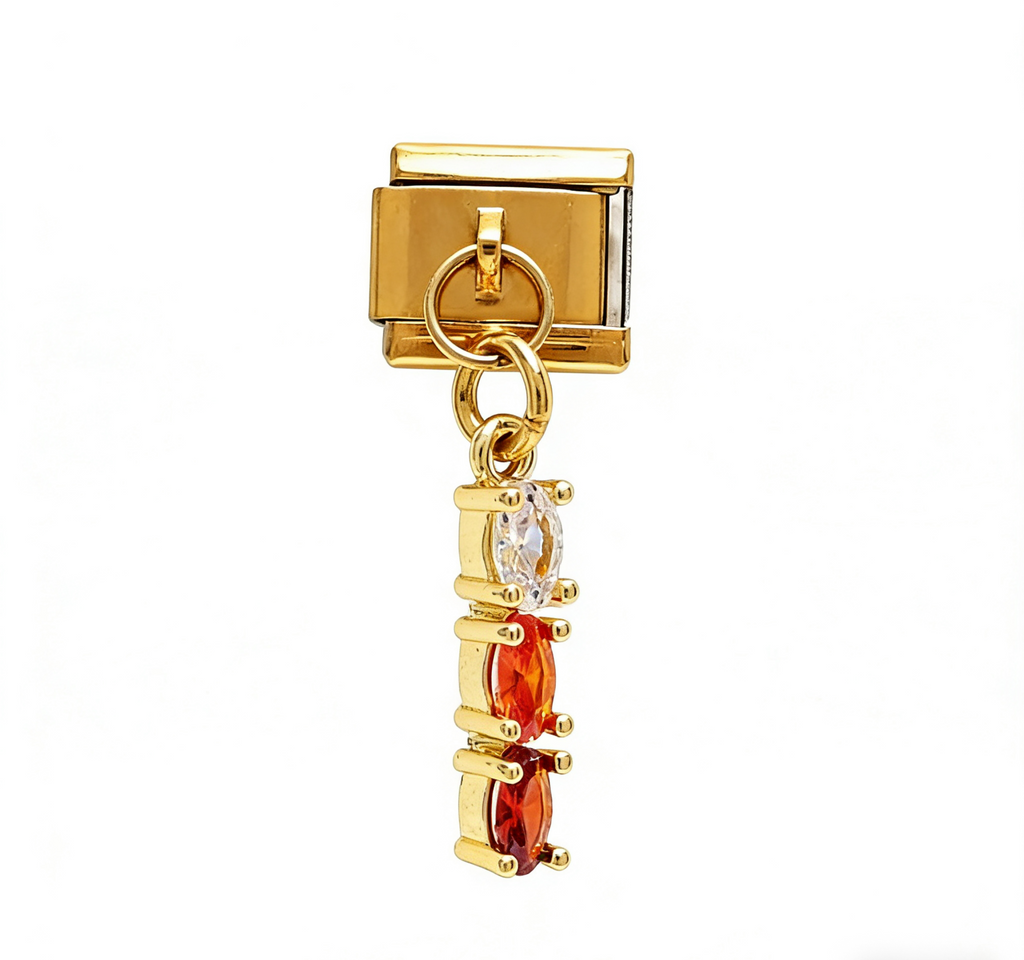 GEM TOWER PENDANT ITALIAN CHARM