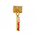 GEM TOWER PENDANT ITALIAN CHARM