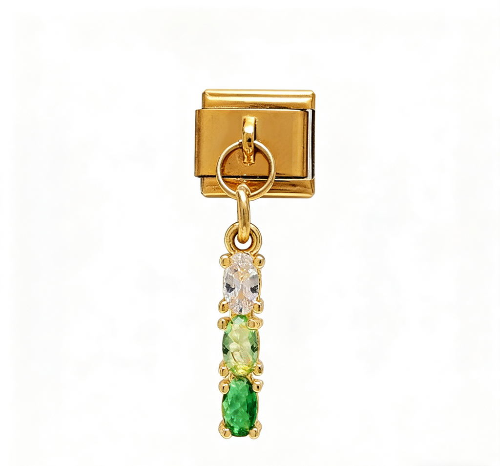 GEM TOWER PENDANT ITALIAN CHARM