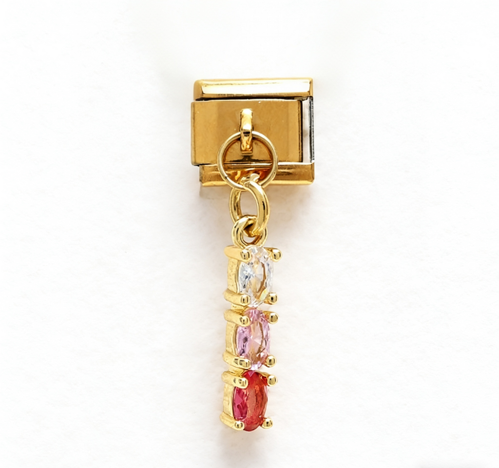 GEM TOWER PENDANT ITALIAN CHARM