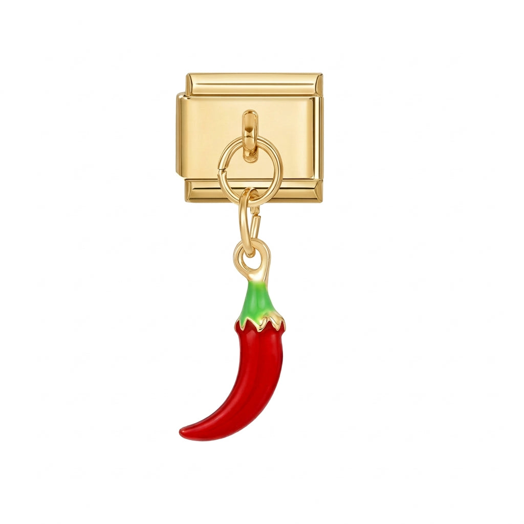 PEPPER PENDANT ITALIAN CHARM