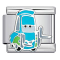 CARTOON FORKLIFT CAR ITALIAN CHARM