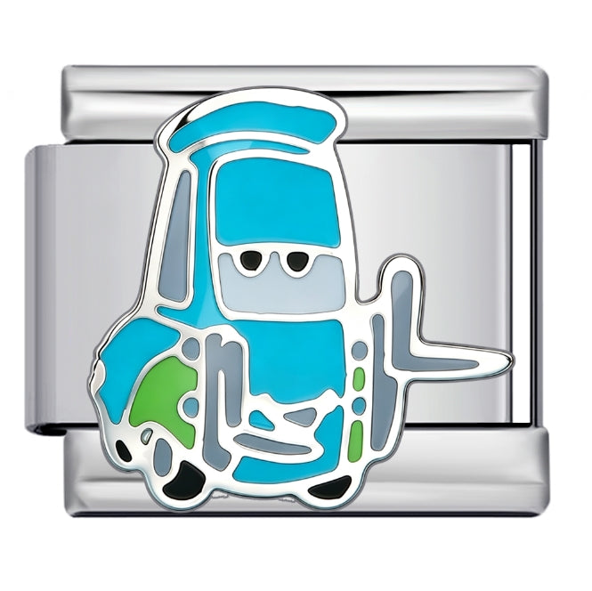 CARTOON FORKLIFT CAR ITALIAN CHARM