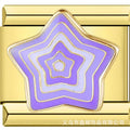 PURPLE AURA STAR ITALIAN CHARM