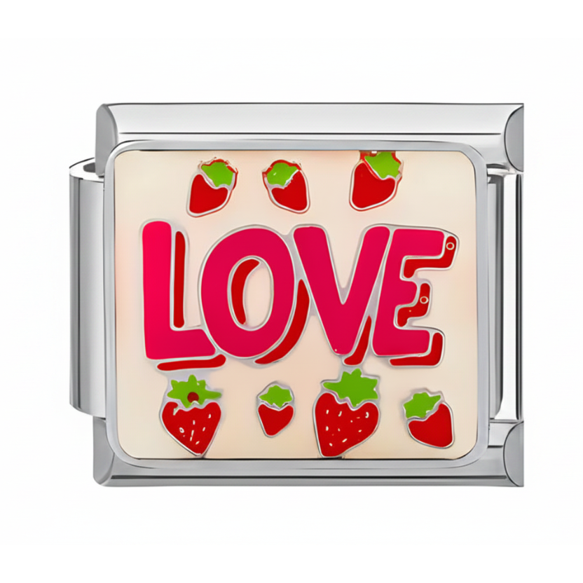 STRAWBERRY LOVE ITALIAN CHARM