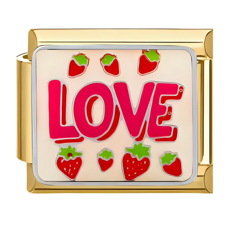 STRAWBERRY LOVE ITALIAN CHARM