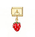 STRAWBERRY PENDANT ITALIAN CHARM