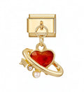PLANET HEART PENDANT ITALIAN CHARM