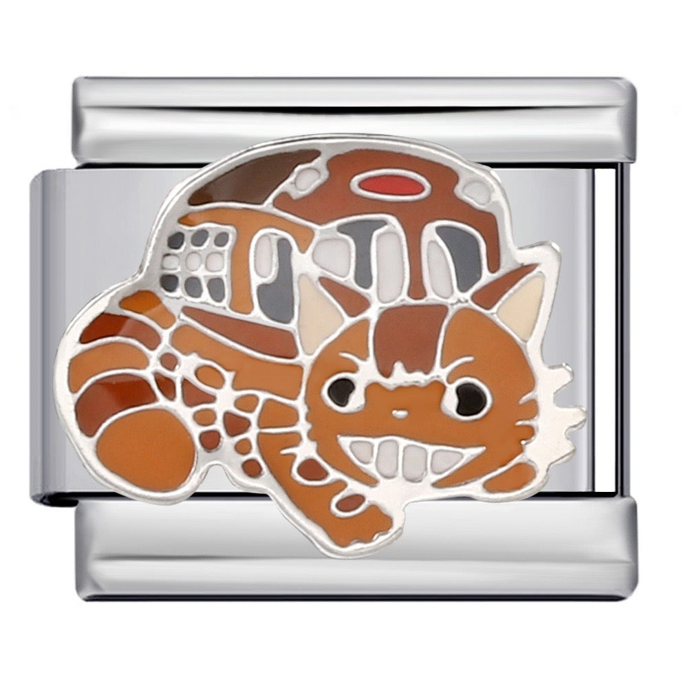 Catbus Italian Charm Italian charm bracelet link in stainless steel