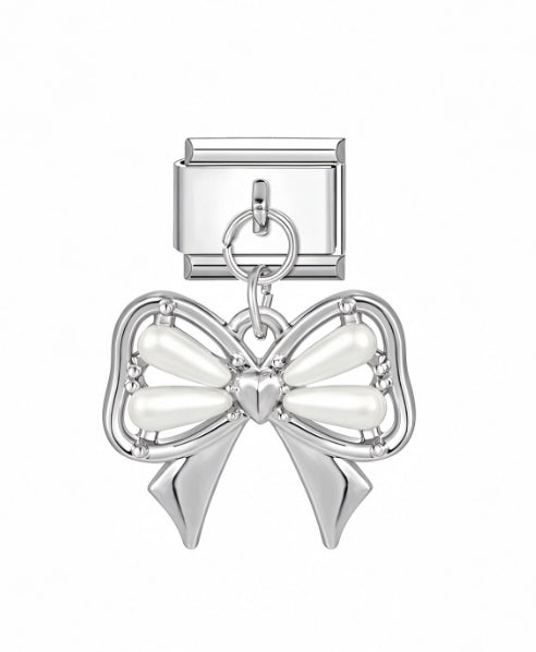 MINI BOW PENDANT ITALIAN CHARM