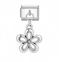FLOWER PENDANT ITALIAN CHARM