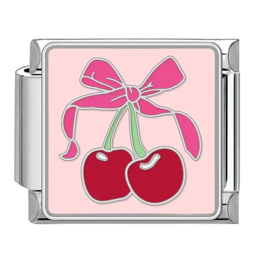 CHERRY BOW CHARM
