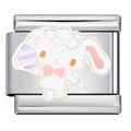 Shirousa Italian Charm Italian charm bracelet link in stainless steel