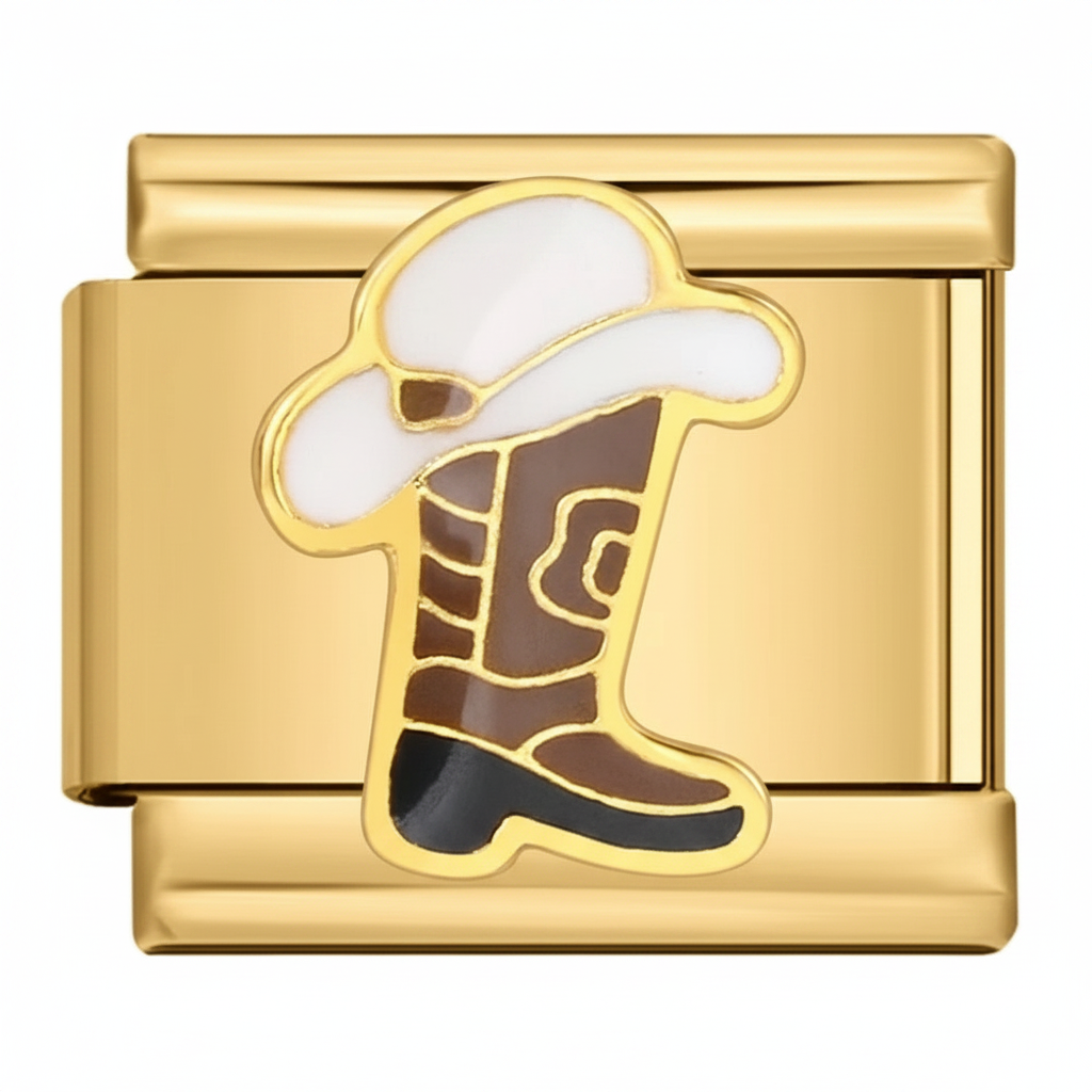 COWBOY BOOT ITALIAN CHARM