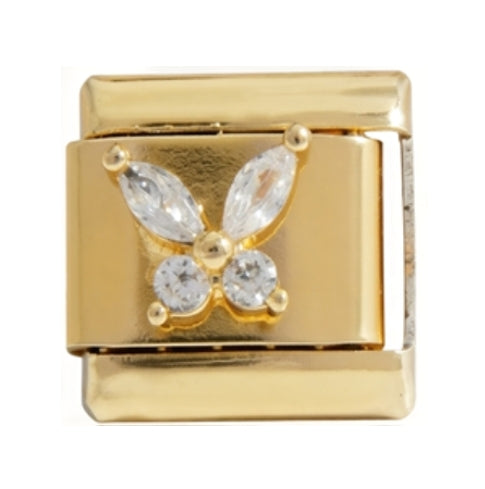 GEM BUTTERFLY ITALIAN CHARM