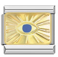Shining Eye Italian Charm Italian charm bracelet link in stainless steel
