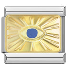 Shining Eye Italian Charm Italian charm bracelet link in stainless steel