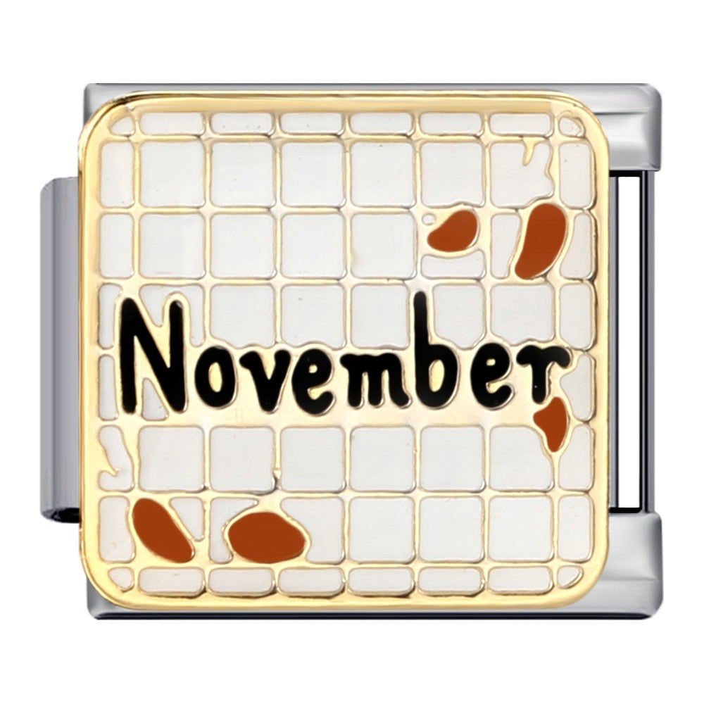 MONTH ITALIAN CHARMS