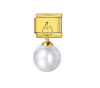 PEARL PENDANT ITALIAN CHARM
