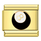 8 BALL ITALIAN CHARM