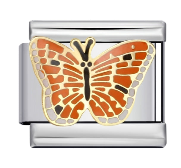 MONARCH BUTTERFLY ITALIAN CHARM