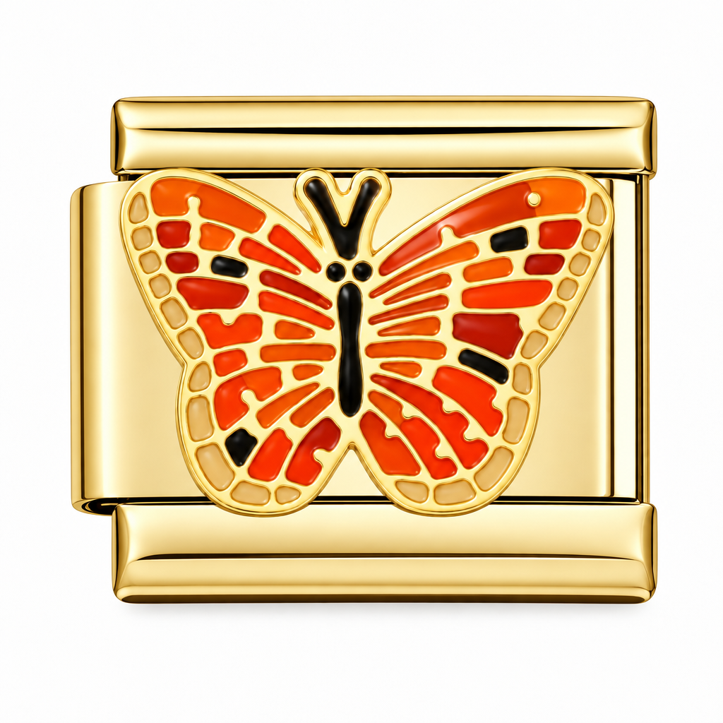 MONARCH BUTTERFLY ITALIAN CHARM