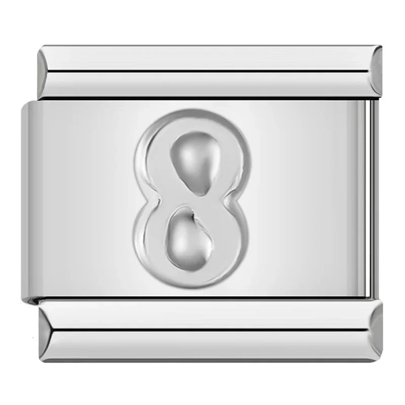 NUMBER ITALIAN CHARM