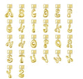 BUBBLE ALPHABET ITALIAN CHARM