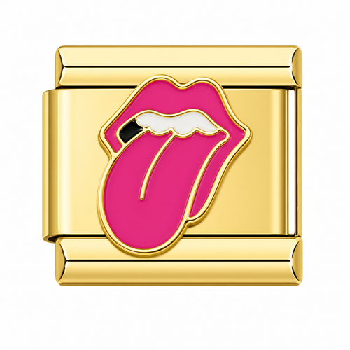 PINK TONGUE KISS ITALIAN CHARM