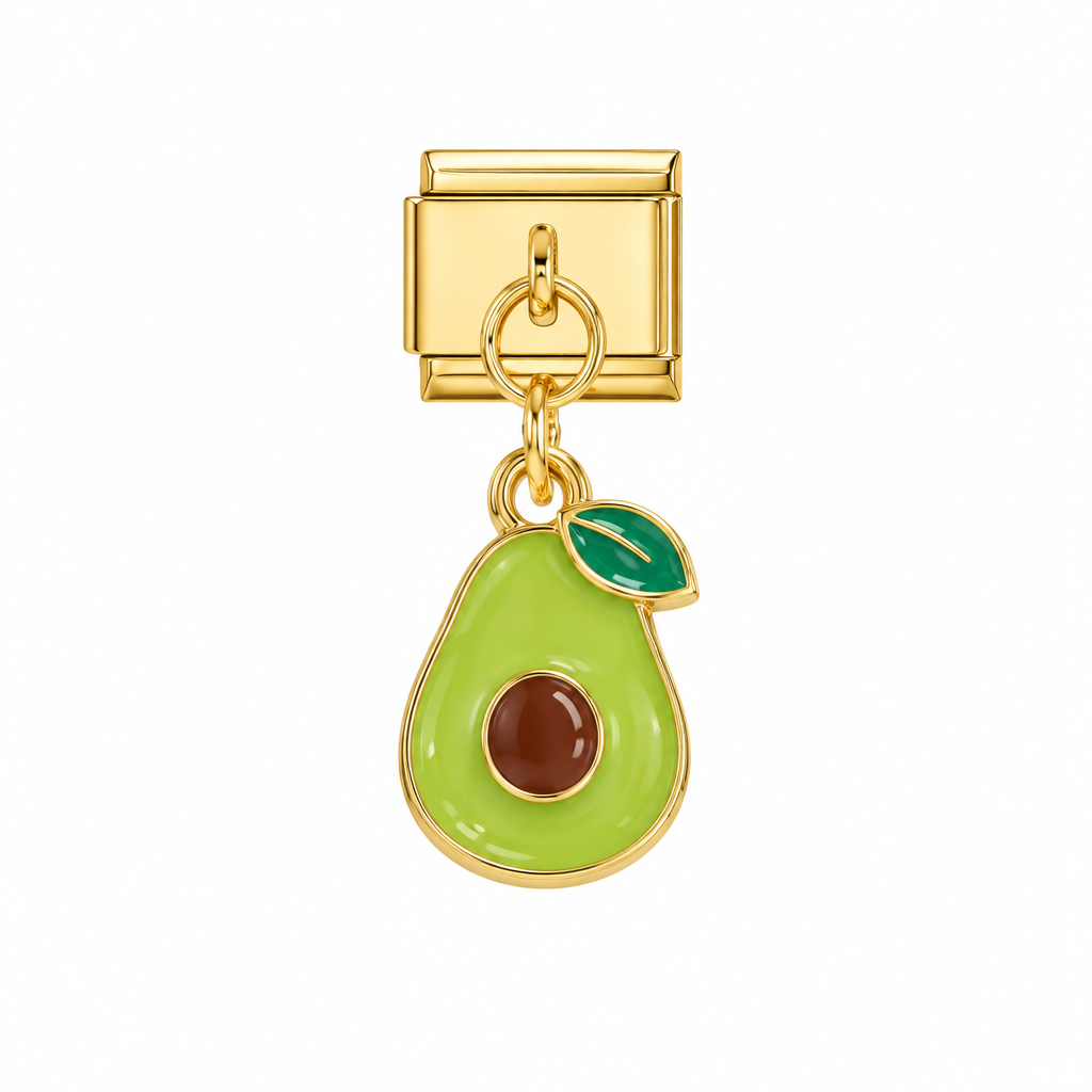 AVOCADO PENDANT ITALIAN CHARM